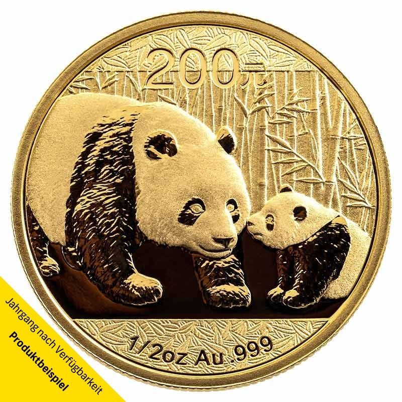 Panda 1/2 Unze