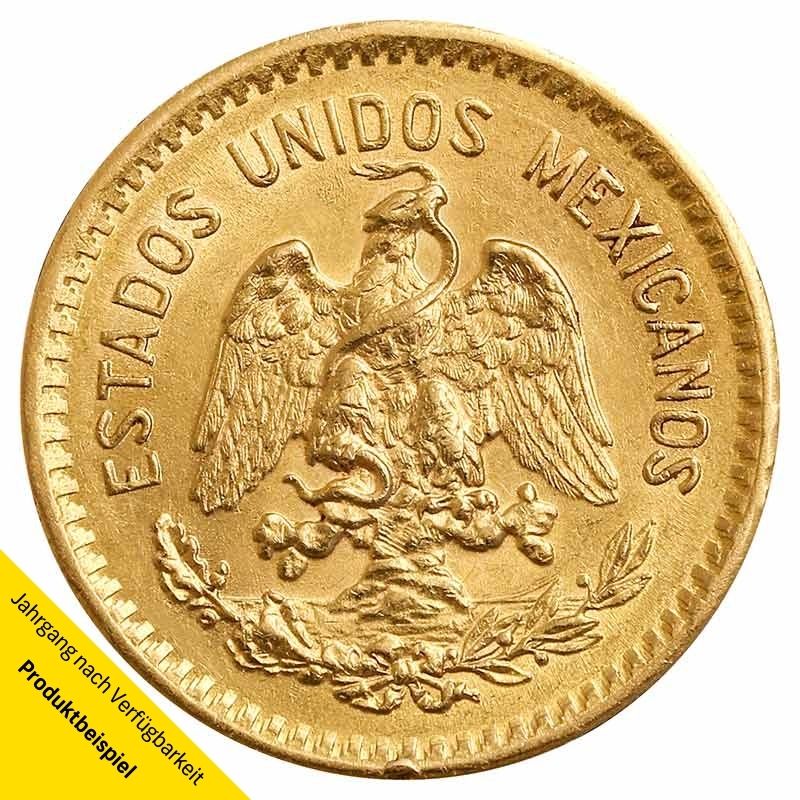 10 Pesos Goldmünze - Mexiko - Rückseite | Beispielbild