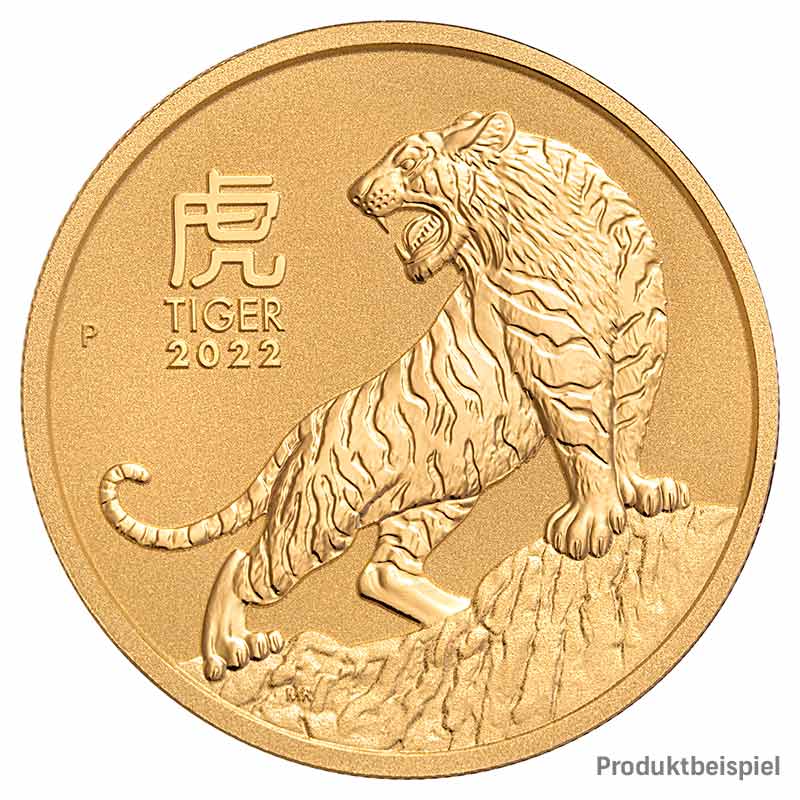 Gold Tiger 1 Unze Lunar 3