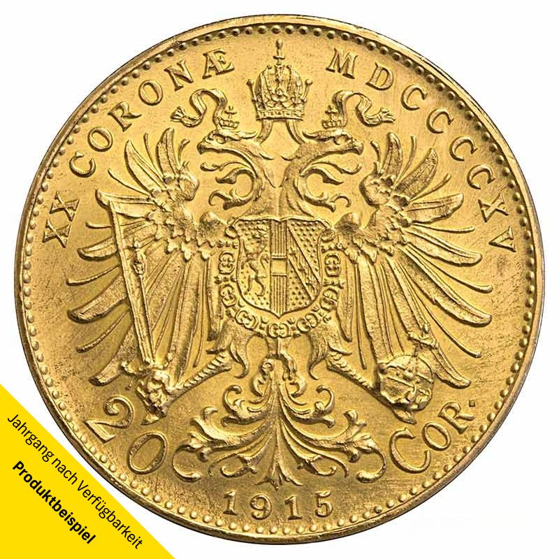 Goldmünze - 10 Kronen Austria - Österreich - Rückseite