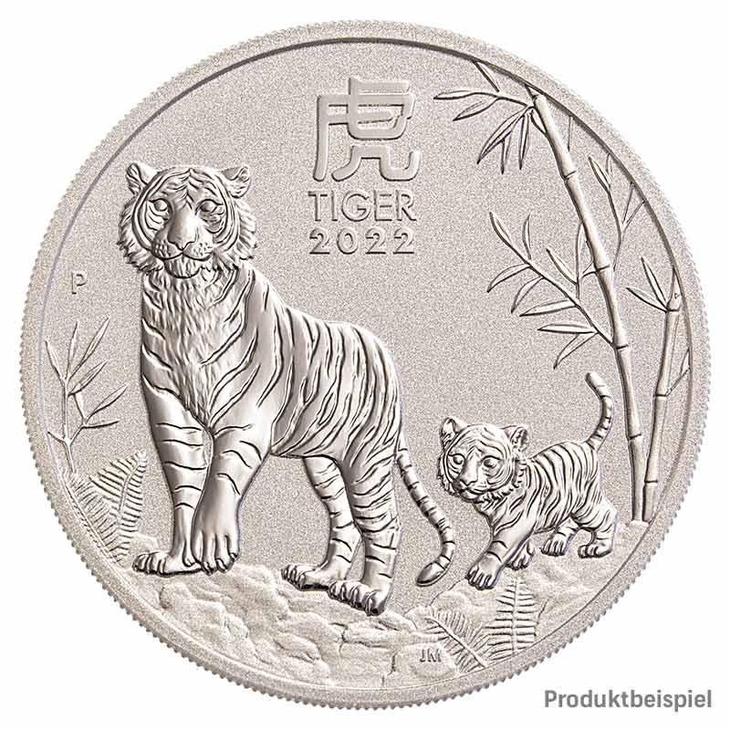 Tiger Silber 1 Unze Lunar 3