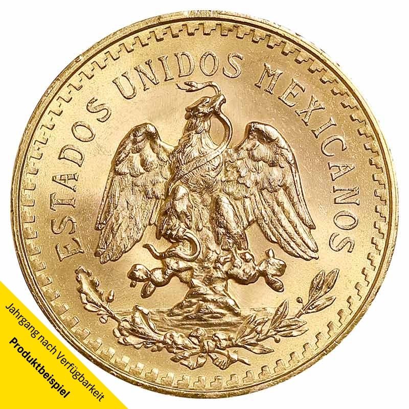 50 Pesos Goldmünze - Centenario - Mexiko - Rückseite | Beispielbild