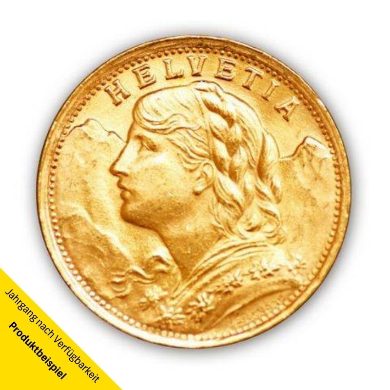 20 Franken Vreneli